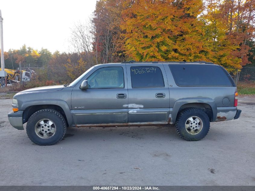 2000 Chevrolet Suburban 1500 Lt VIN: 3GNFK16T1YG159989 Lot: 40657294