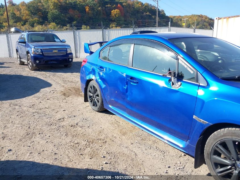 2015 Subaru Wrx VIN: JF1VA1A68F9806755 Lot: 40657306