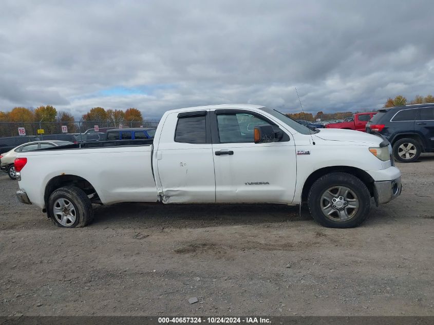 2008 Toyota Tundra Double Cab/Double Cab Sr5 VIN: 5TFCV54198X008275 Lot: 40657324