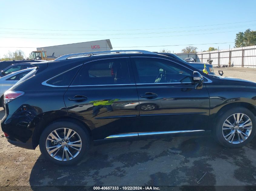 2013 Lexus Rx 350 VIN: 2T2BK1BA7DC208415 Lot: 40657333