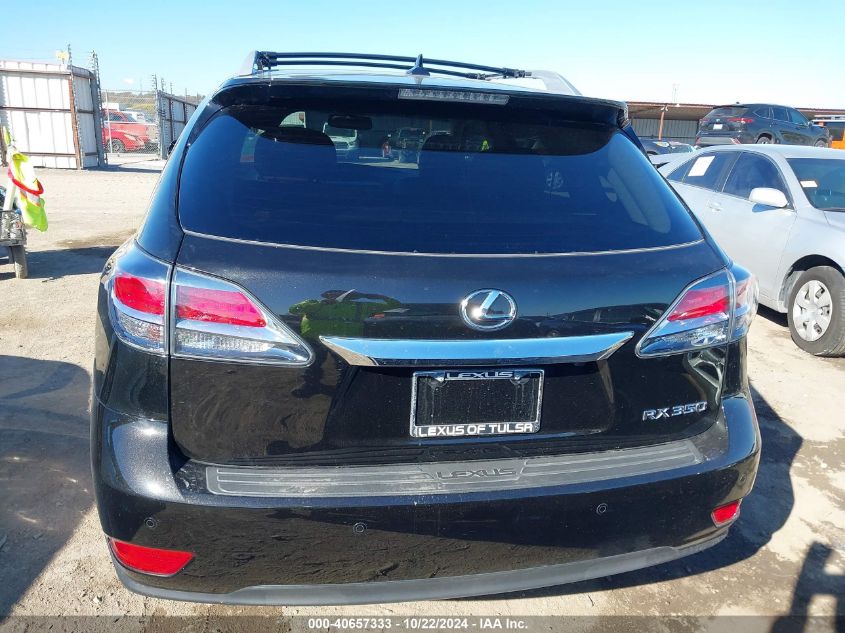 2013 Lexus Rx 350 VIN: 2T2BK1BA7DC208415 Lot: 40657333