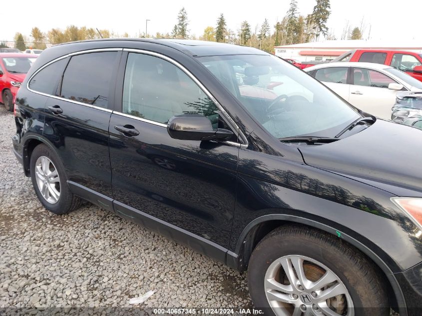 2010 Honda Cr-V Ex-L VIN: 5J6RE4H76AL100504 Lot: 40657345