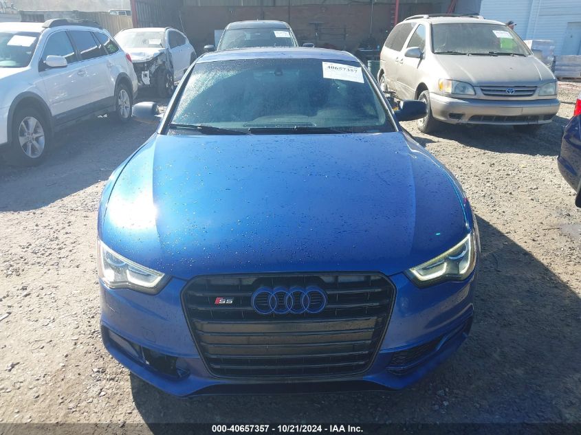 2015 Audi S5 3.0T Premium Plus VIN: WAUCGAFR0FA022858 Lot: 40657357