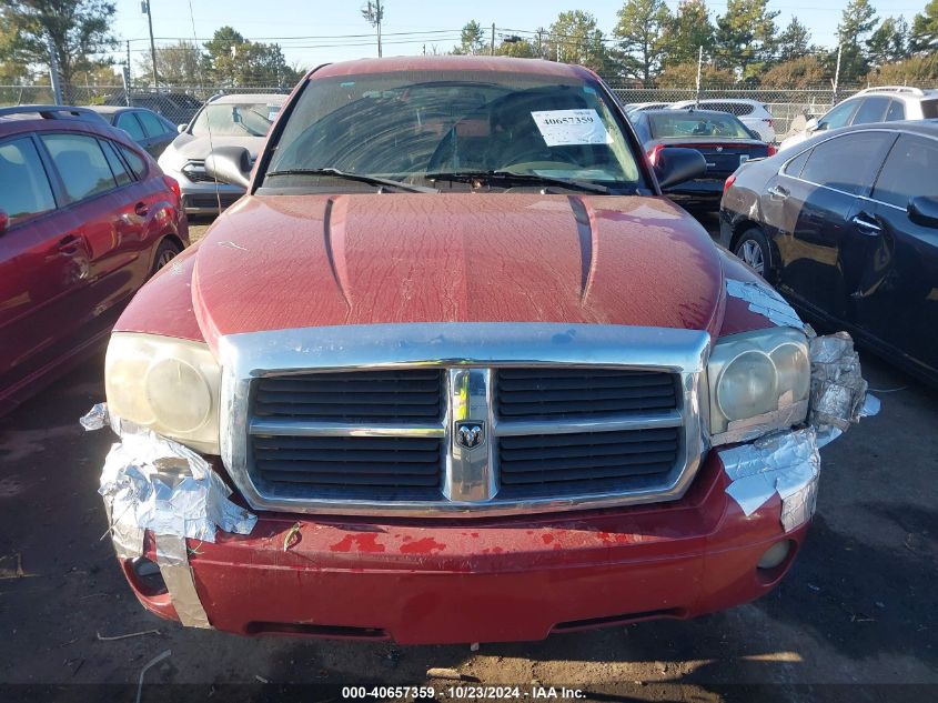 2006 Dodge Dakota Slt VIN: 1D7HE48NX6S632650 Lot: 40657359