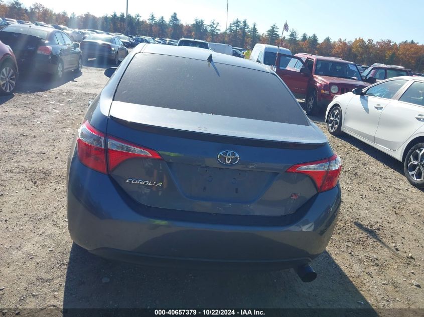 2014 Toyota Corolla S Plus VIN: 2T1BURHE9EC189911 Lot: 40657379