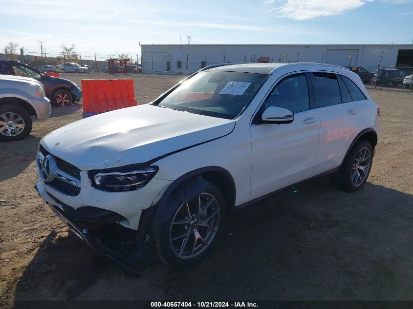 2022 MERCEDES-BENZ GLC 300 4MATIC SUV - W1N0G8EB7NV389629