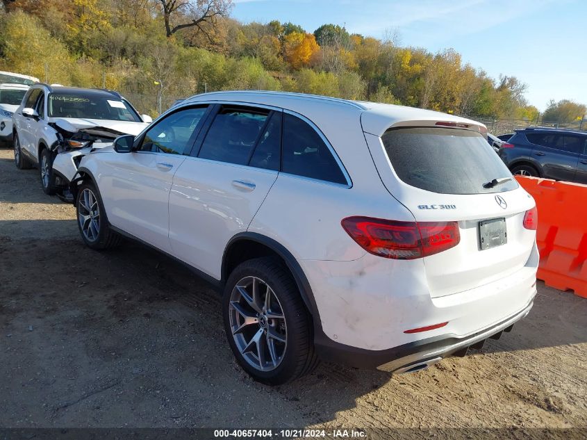 2022 MERCEDES-BENZ GLC 300 4MATIC SUV - W1N0G8EB7NV389629