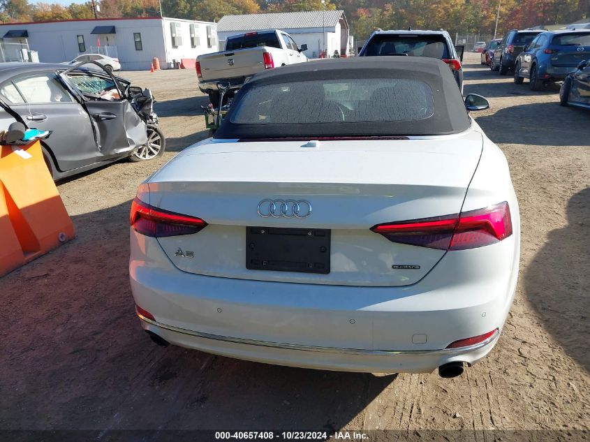 2019 Audi A5 45 Premium VIN: WAUYNGF54KN009383 Lot: 40657408