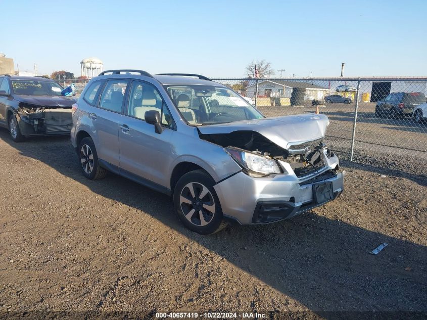 2018 Subaru Forester 2.5I VIN: JF2SJABCXJH593776 Lot: 40657419