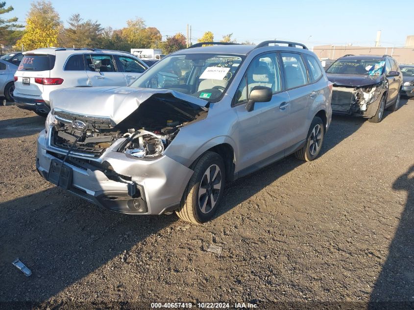 2018 Subaru Forester 2.5I VIN: JF2SJABCXJH593776 Lot: 40657419