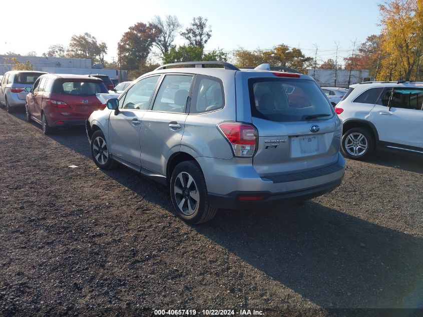 2018 Subaru Forester 2.5I VIN: JF2SJABCXJH593776 Lot: 40657419