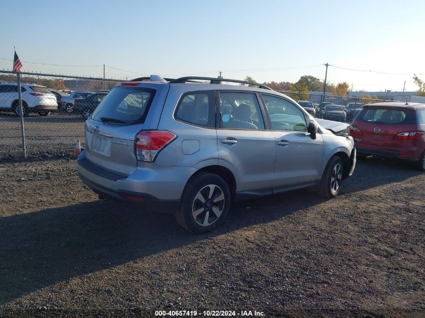 2018 Subaru Forester 2.5I VIN: JF2SJABCXJH593776 Lot: 40657419