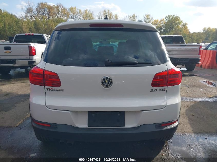 2013 Volkswagen Tiguan Sel VIN: WVGAV3AX5DW593341 Lot: 40657435