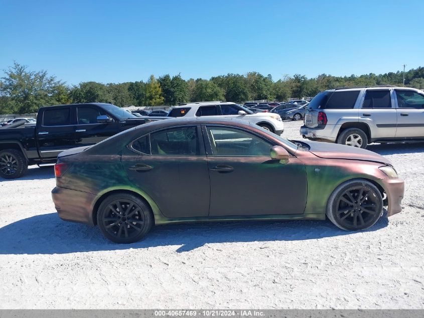 2008 Lexus Is 250 VIN: JTHBK262685059056 Lot: 40657469