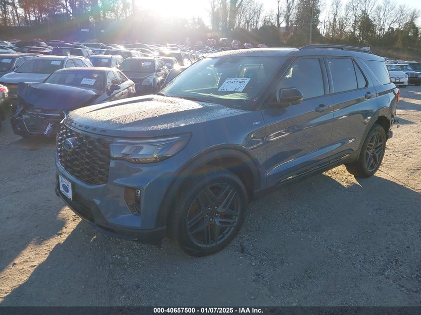 Vin: 1fmuk8kh2sga48666, lot: 41146777, ford explorer st-line 20252