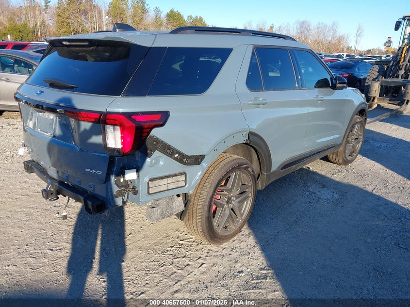 Vin: 1fmuk8kh2sga48666, lot: 41146777, ford explorer st-line 20254