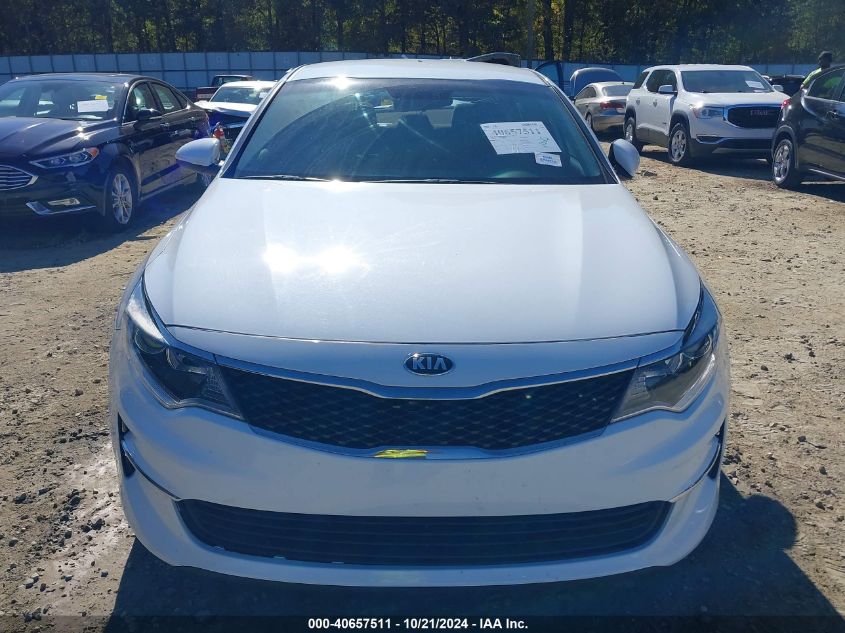 2018 Kia Optima Lx VIN: 5XXGT4L32JG235891 Lot: 40657511