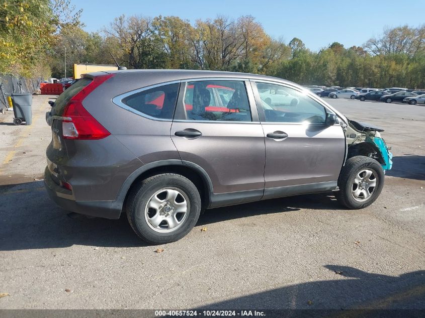 2015 Honda Cr-V Lx VIN: 5J6RM4H35FL072055 Lot: 40657524