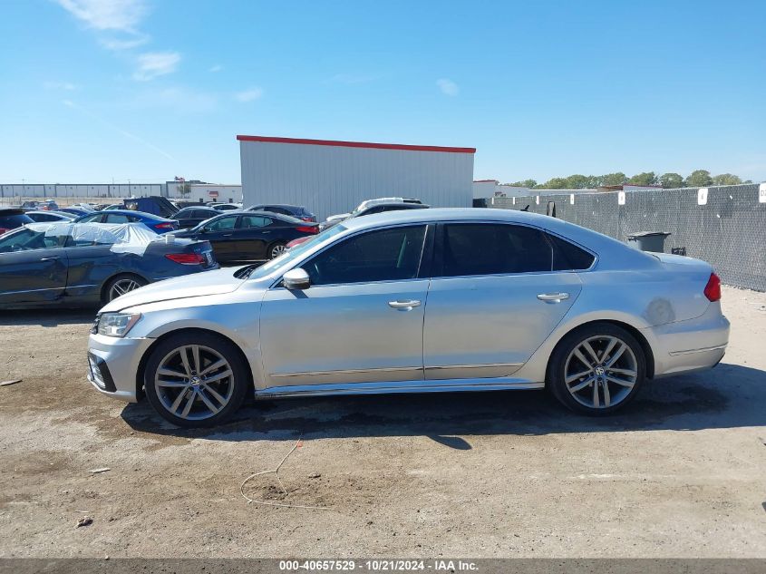 2016 VOLKSWAGEN PASSAT 1.8T R-LINE W/COMFORT PKG - 1VWAT7A37GC052258