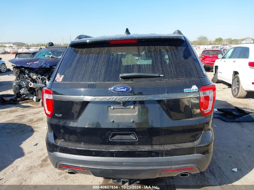 2017 Ford Explorer Xlt VIN: 1FM5K7D80HGB90258 Lot: 40657534