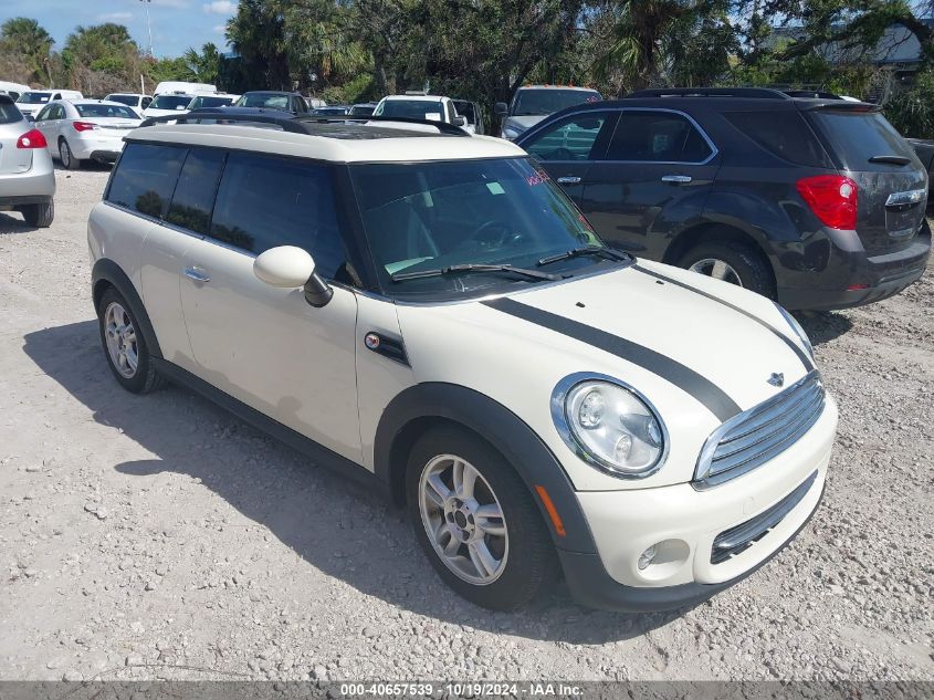 VIN WMWZF3C57DT571338 2013 MINI CLUBMAN no.1