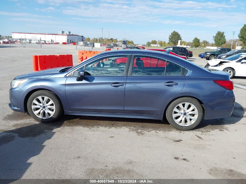 2016 Subaru Legacy 2.5I Premium VIN: 4S3BNBC6XG3029309 Lot: 40657549