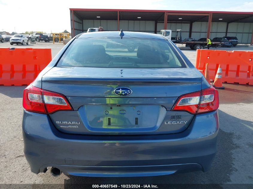 2016 Subaru Legacy 2.5I Premium VIN: 4S3BNBC6XG3029309 Lot: 40657549