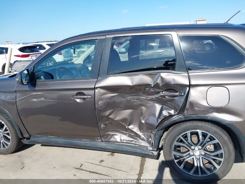 2016 Mitsubishi Outlander Se VIN: JA4AD3A30GZ062047 Lot: 40657552