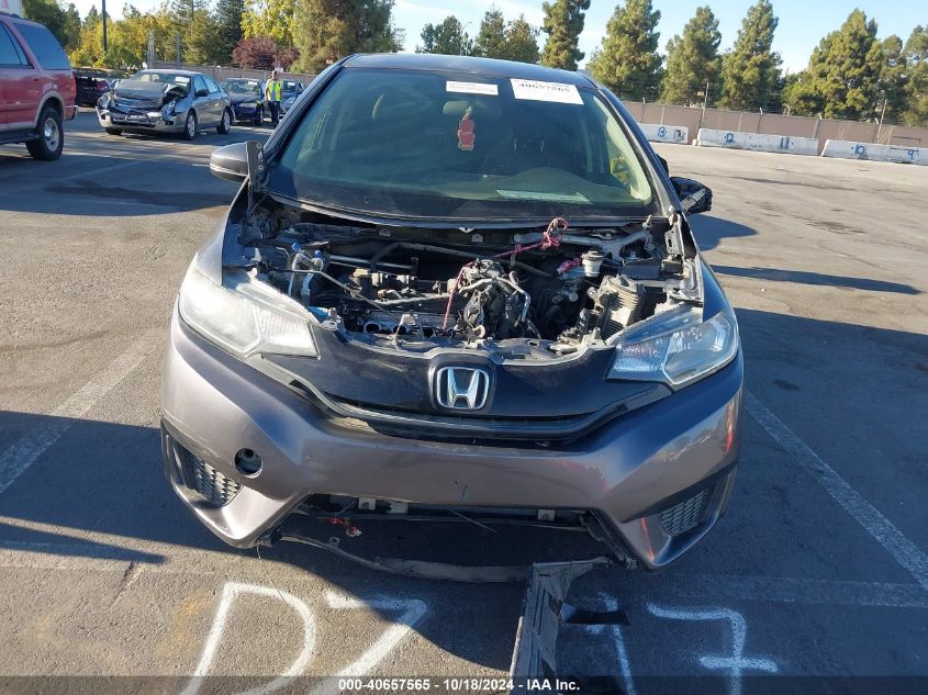 2015 Honda Fit Lx VIN: 3HGGK5H52FM719294 Lot: 40657565