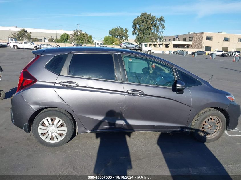 2015 Honda Fit Lx VIN: 3HGGK5H52FM719294 Lot: 40657565