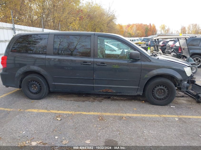 2012 Dodge Grand Caravan Se/Avp VIN: 2C4RDGBG4CR160164 Lot: 40657582