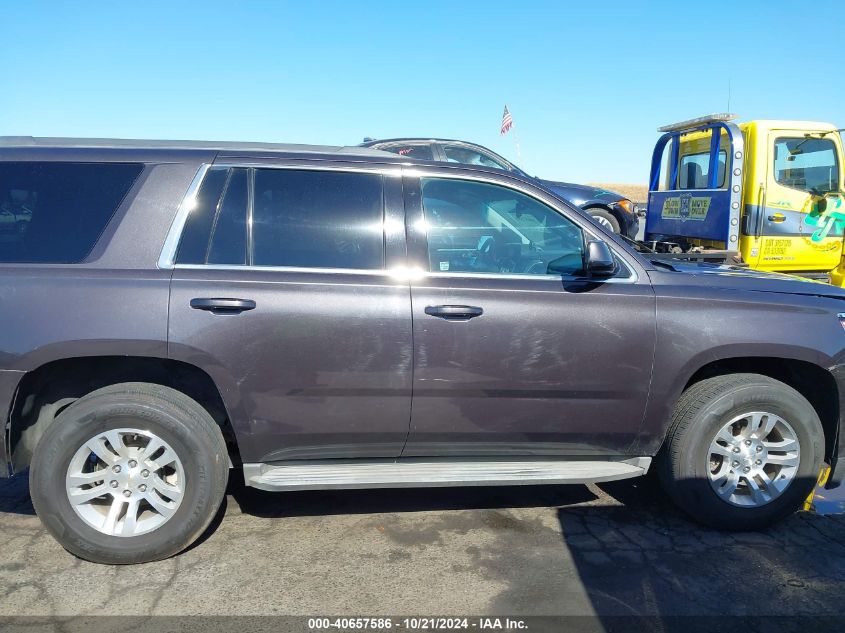 2015 Chevrolet Tahoe Lt VIN: 1GNSKBKC9FR565493 Lot: 40657586