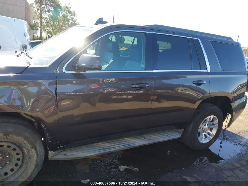 2015 Chevrolet Tahoe Lt VIN: 1GNSKBKC9FR565493 Lot: 40657586