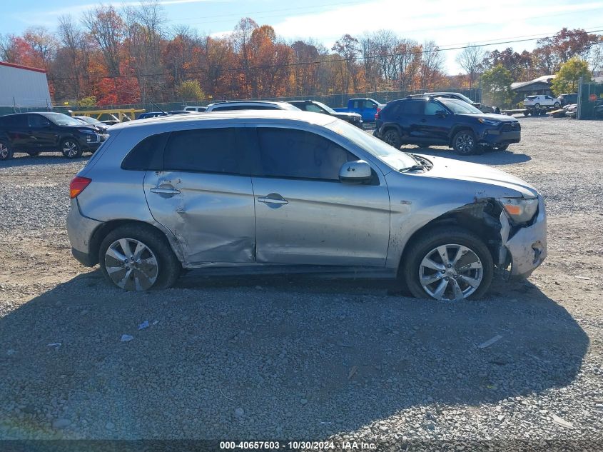 2015 Mitsubishi Outlander Sport Es VIN: 4A4AR3AU3FE012046 Lot: 40657603