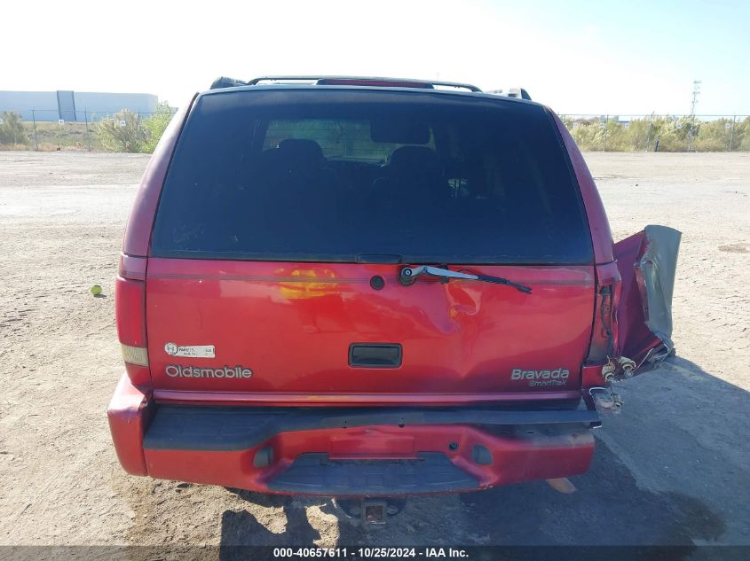 2000 Oldsmobile Bravada VIN: 1GHDT13W9Y2256825 Lot: 40657611