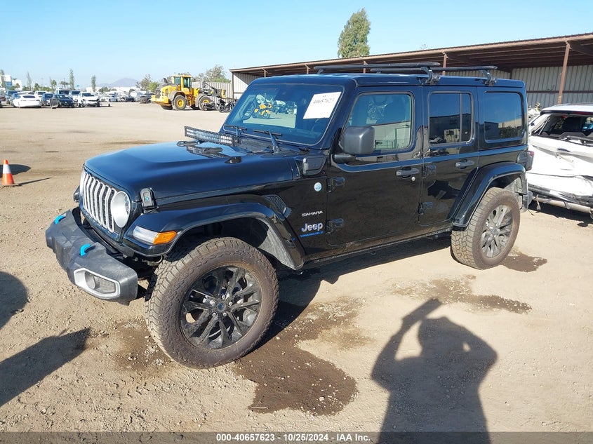 Vin: 1c4rjxp6xrw167483, lot: 41146899, jeep wrangler 4xe sahara 4xe 20242