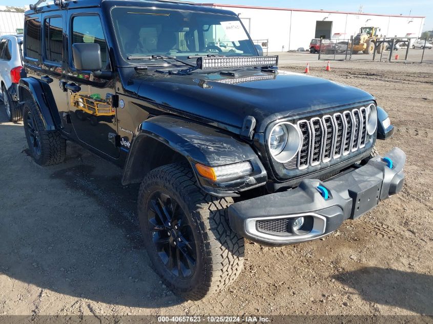 2024 Jeep Wrangler 4Xe Sahara 4Xe VIN: 1C4RJXP6XRW167483 Lot: 40657623