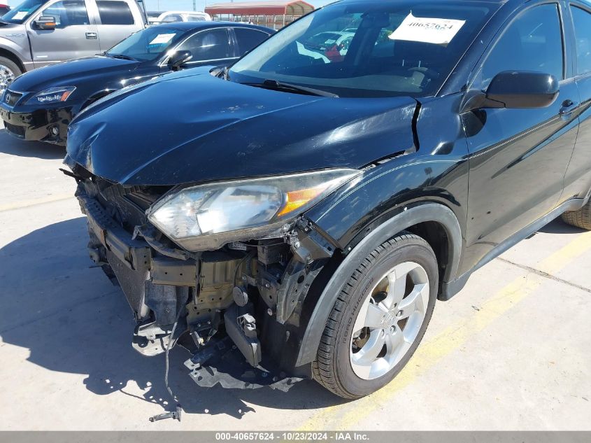 2016 Honda Hr-V Lx VIN: 3CZRU5H3XGM750272 Lot: 40657624