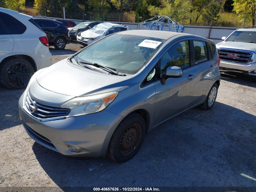 VIN 3N1CE2CP1EL427526 2014 Nissan Versa, Note S (sr) no.2