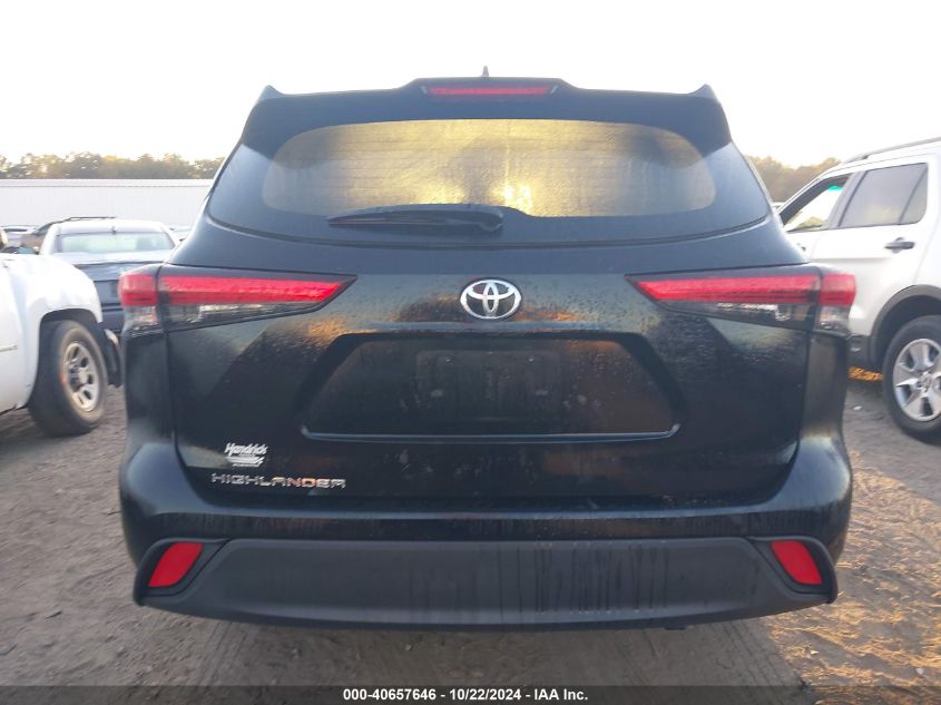 2020 Toyota Highlander L VIN: 5TDCZRAH3LS507312 Lot: 40657646