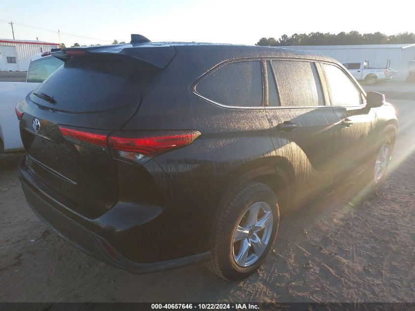 2020 Toyota Highlander L VIN: 5TDCZRAH3LS507312 Lot: 40657646