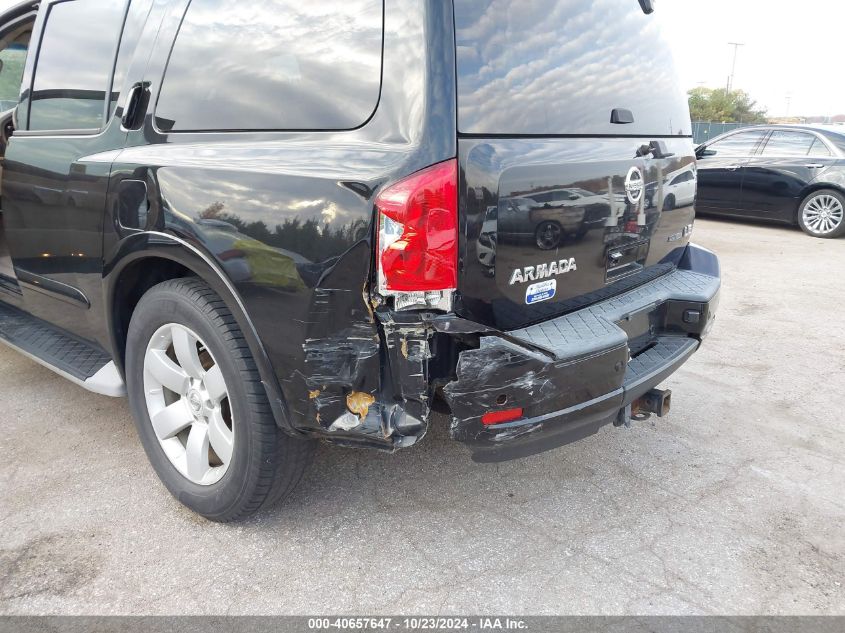 2008 Nissan Armada Le VIN: 5N1BA08C08N631099 Lot: 40657647