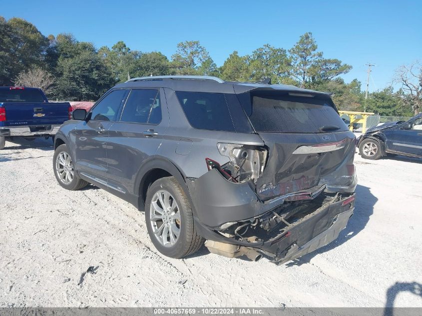 2021 Ford Explorer Limited VIN: 1FMSK8FH5MGA63795 Lot: 40657659