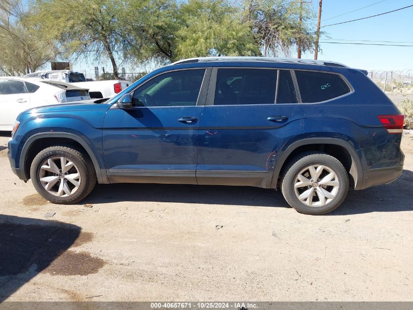 2018 Volkswagen Atlas 3.6L V6 Se VIN: 1V2CR2CAXJC569293 Lot: 40657671