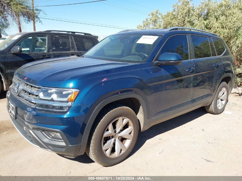 2018 Volkswagen Atlas 3.6L V6 Se VIN: 1V2CR2CAXJC569293 Lot: 40657671