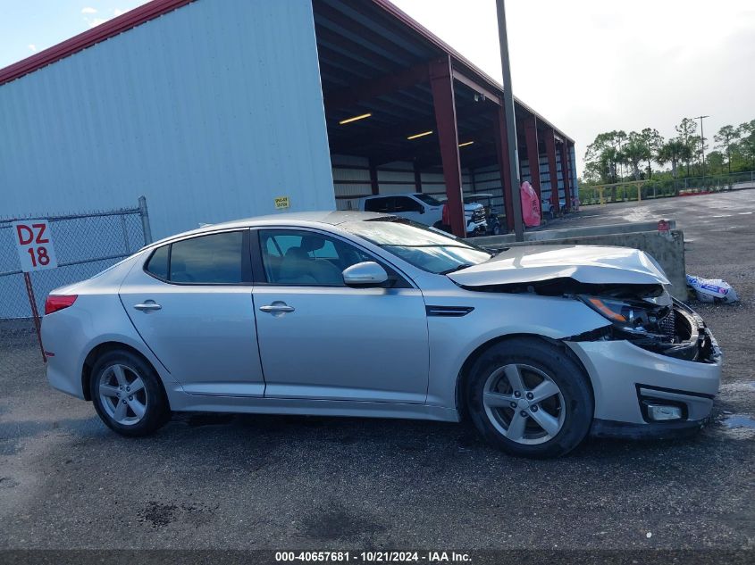 2015 Kia Optima Lx VIN: 5XXGM4A7XFG358476 Lot: 40657681