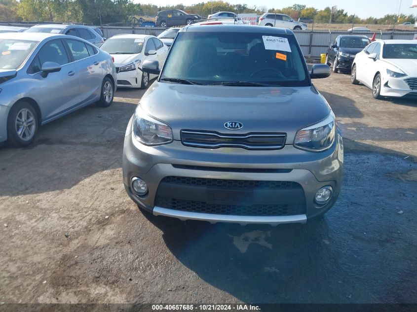 2018 Kia Soul + VIN: KNDJP3A56J7539159 Lot: 40657685