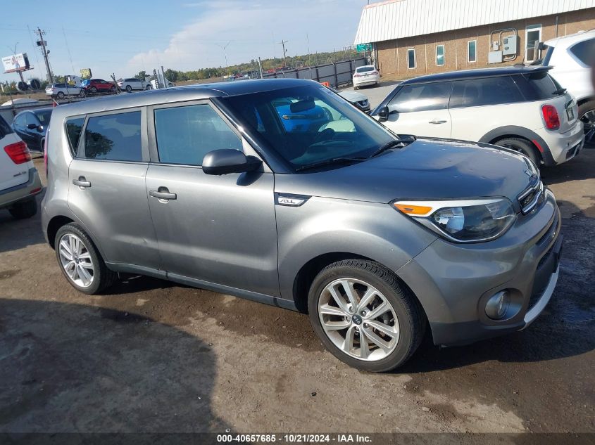 2018 Kia Soul + VIN: KNDJP3A56J7539159 Lot: 40657685