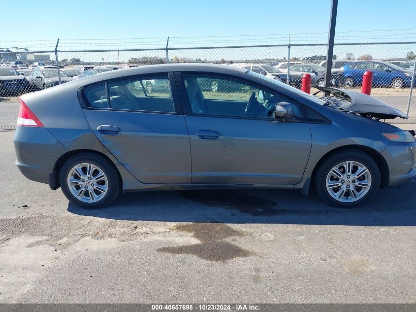 2010 Honda Insight Ex VIN: JHMZE2H75AS005771 Lot: 40657698