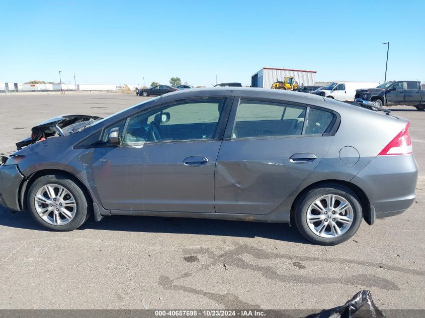 2010 Honda Insight Ex VIN: JHMZE2H75AS005771 Lot: 40657698